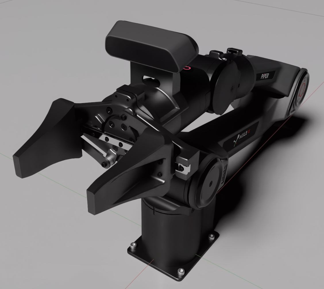 piper arm with gripper